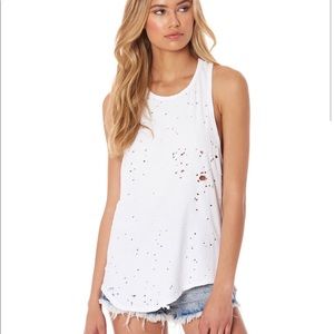 Stonewashed Racerback Tank by Emma & Sam